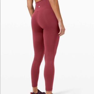 Lululemon Chianti Wunder Train Pant 25” size 4.